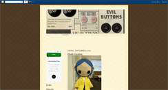 Desktop Screenshot of evilbuttons.blogspot.com