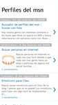 Mobile Screenshot of msn-perfiles.blogspot.com