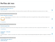 Tablet Screenshot of msn-perfiles.blogspot.com