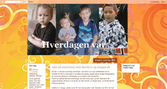 Desktop Screenshot of hverdagenvaar.blogspot.com