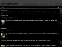 Tablet Screenshot of greenweedcircle.blogspot.com