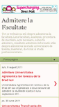 Mobile Screenshot of admiterelafacultate.blogspot.com