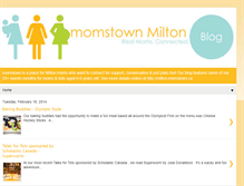 Tablet Screenshot of momstownmilton.blogspot.com