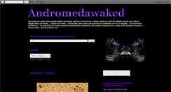 Desktop Screenshot of andromedawaked.blogspot.com