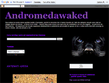 Tablet Screenshot of andromedawaked.blogspot.com
