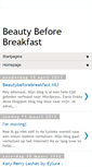 Mobile Screenshot of beautybeforebreakfast.blogspot.com