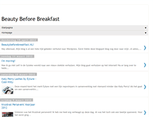 Tablet Screenshot of beautybeforebreakfast.blogspot.com