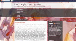 Desktop Screenshot of livelaughlovelyndsey.blogspot.com