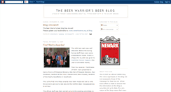 Desktop Screenshot of beerwarrior.blogspot.com