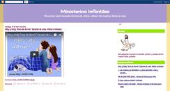 Desktop Screenshot of ministeriosinfantiles.blogspot.com