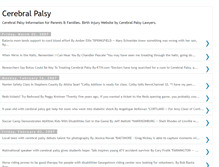 Tablet Screenshot of cerebral-palsy-legal.blogspot.com