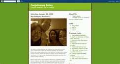 Desktop Screenshot of pangalawangbuhay.blogspot.com