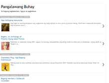 Tablet Screenshot of pangalawangbuhay.blogspot.com
