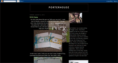 Desktop Screenshot of ourporterhouse.blogspot.com