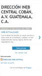 Mobile Screenshot of direcinebcentralcoban.blogspot.com