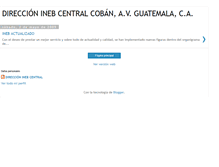 Tablet Screenshot of direcinebcentralcoban.blogspot.com