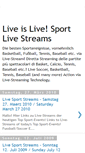 Mobile Screenshot of liveislivesports.blogspot.com