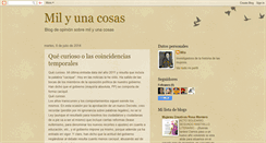 Desktop Screenshot of mila-milyunacosas.blogspot.com