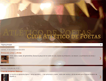 Tablet Screenshot of clubatleticodepoetas.blogspot.com