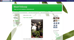 Desktop Screenshot of bloomtoscoop.blogspot.com