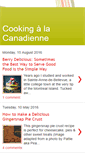 Mobile Screenshot of cookingcanadian.blogspot.com