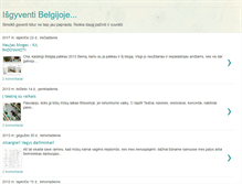 Tablet Screenshot of isgyventibelgijoje.blogspot.com