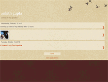 Tablet Screenshot of ankithgupta.blogspot.com
