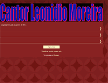Tablet Screenshot of leonidiomoreira.blogspot.com