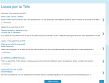 Tablet Screenshot of locosxlatele.blogspot.com