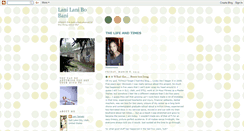 Desktop Screenshot of lanitamaki.blogspot.com