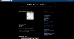 Desktop Screenshot of heavymetalguaca.blogspot.com