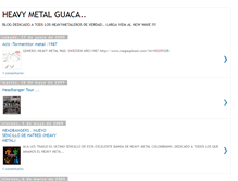 Tablet Screenshot of heavymetalguaca.blogspot.com