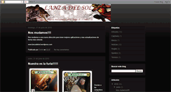 Desktop Screenshot of lanzadelsol.blogspot.com