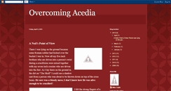 Desktop Screenshot of overcomingacedia.blogspot.com