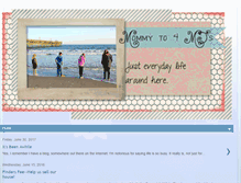 Tablet Screenshot of mommyto4mjs.blogspot.com