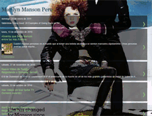 Tablet Screenshot of marilynmansonperu.blogspot.com