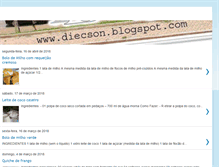 Tablet Screenshot of diecson.blogspot.com