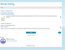 Tablet Screenshot of briodydrilling.blogspot.com