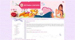 Desktop Screenshot of destemidasconfissoes.blogspot.com