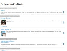 Tablet Screenshot of destemidasconfissoes.blogspot.com