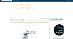Desktop Screenshot of apileofsketches.blogspot.com
