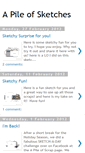 Mobile Screenshot of apileofsketches.blogspot.com