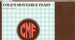 Desktop Screenshot of colesmoveablefeast.blogspot.com