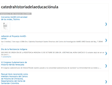 Tablet Screenshot of catedrahistoriadelaeducacionula.blogspot.com