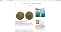 Desktop Screenshot of kevinscoins.blogspot.com