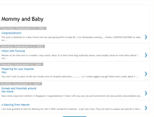 Tablet Screenshot of mommy-and-baby.blogspot.com