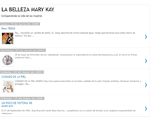 Tablet Screenshot of labellezamarykay.blogspot.com