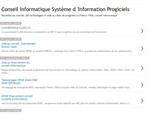 Tablet Screenshot of conseil-informatique.blogspot.com