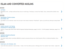 Tablet Screenshot of convertedmuslims.blogspot.com