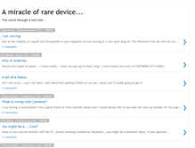 Tablet Screenshot of amiracleofraredevice.blogspot.com